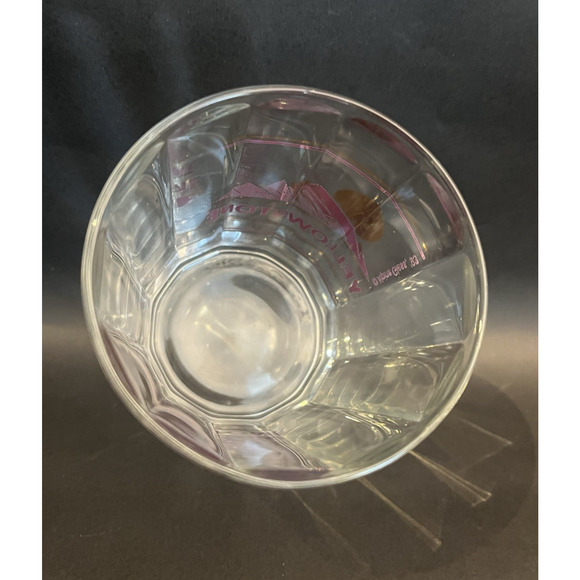 Alpine Glass | Yellowstone DOF Rocks Glass | Purp Gold | Inside Facet | VTG '93 - Picture 5 of 7